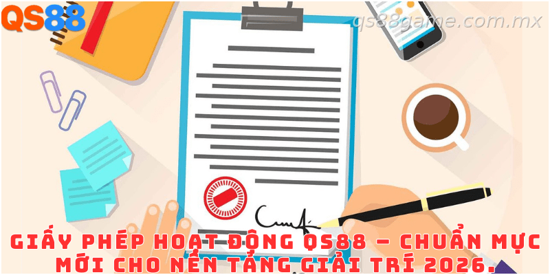 Thông tin giấy phép hoạt động QS88 dành cho người chơi tham khảo